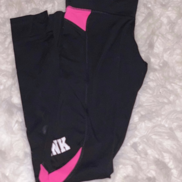 VICTORIA SECRET PINK LEGGINGS - Picture 1 of 2